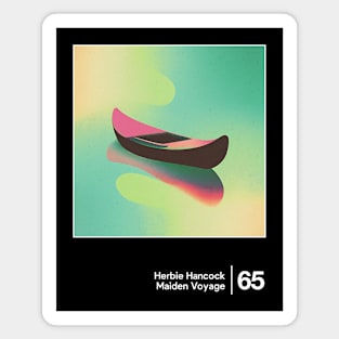 Herbie Hancock - Minimalist Graphic Design Artwork Magnet